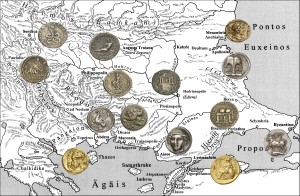 Map of ancient Thrace