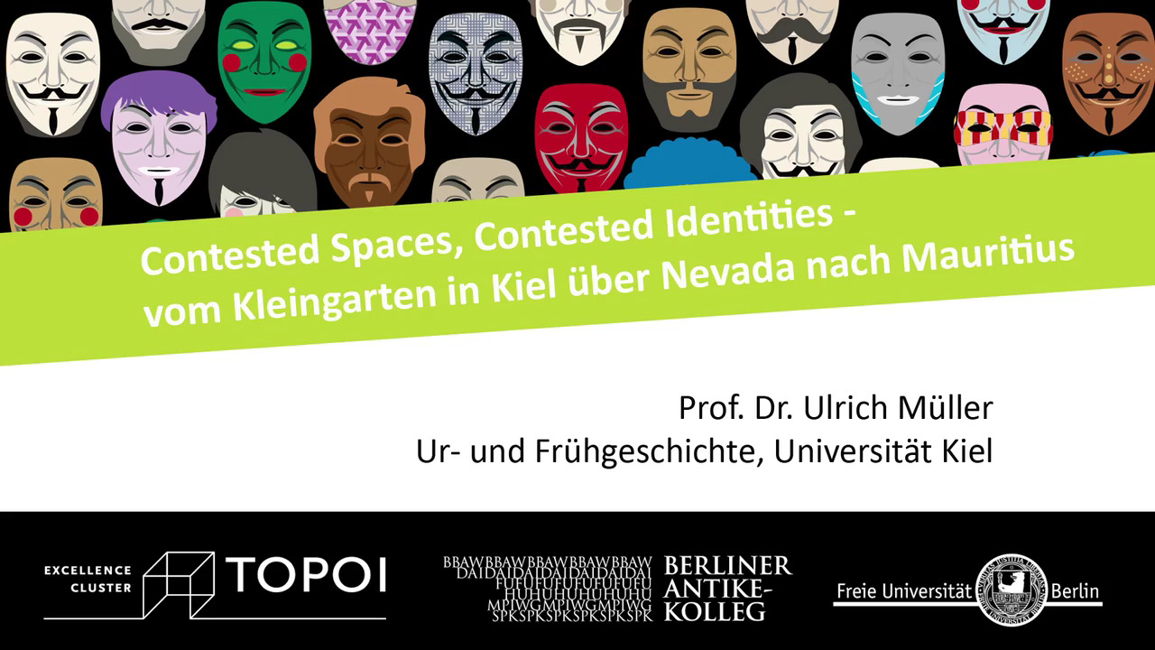 Ulrich Müller | Contested Spaces, Contested Identities | 14.11.2017